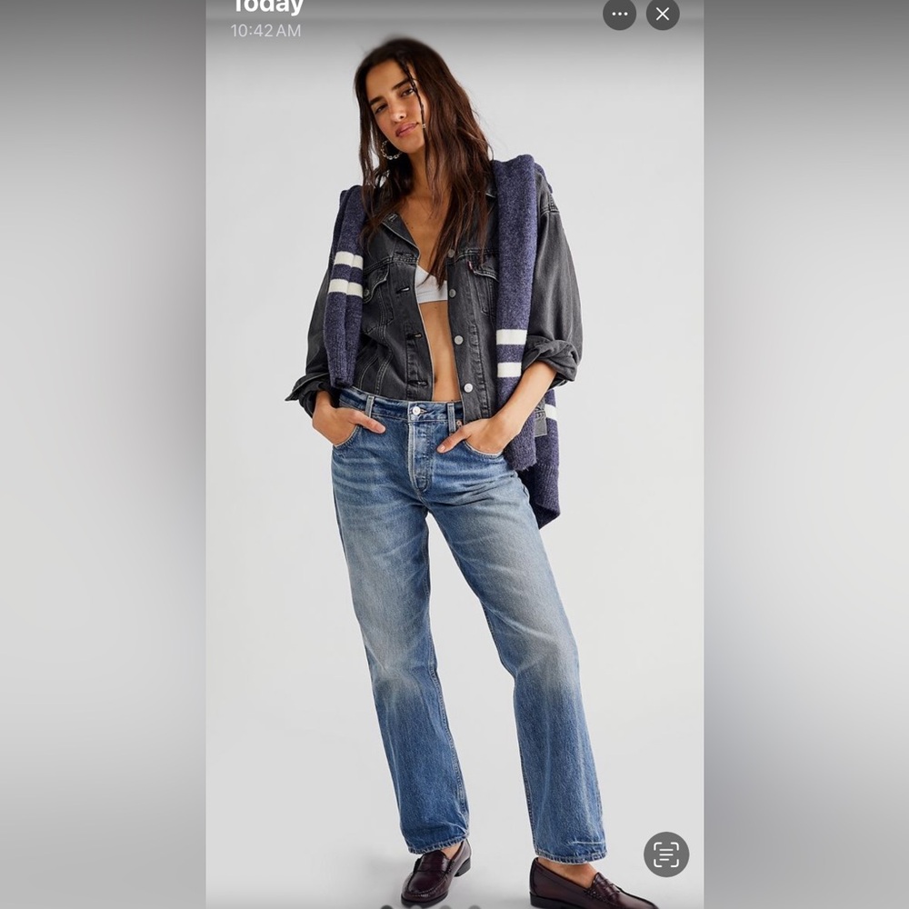 NWT Citizens Of Humanity Neve Low Slung Relaxed Jeans Size 23